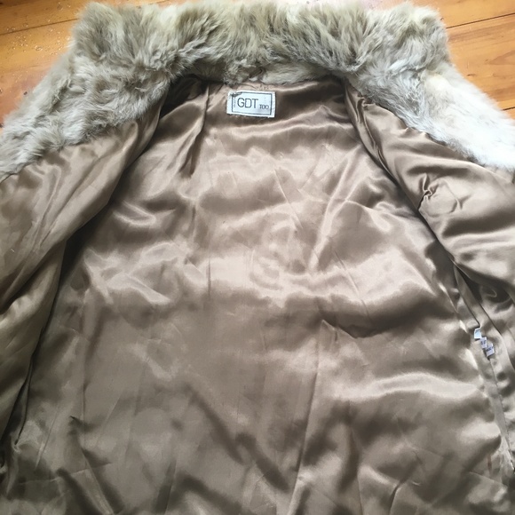 Vintage Rabbit Fur Coat - Picture 3 of 3